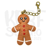 Mézeskalács ember kulcstartó | Gingerbread man keychain