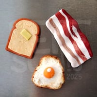 Image 2 of Reggeli csomag hűtőmágnes | Breakfast bundle magnets