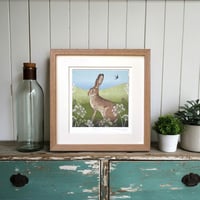 Image 3 of HARE SIGNED ART PRINT