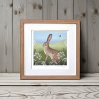 Image 2 of HARE SIGNED ART PRINT