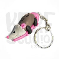 Image 2 of Oposszum kulcstartó | Opossum keychain