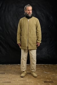 Image 2 of Nomad Quilting zip Coat - Khaki