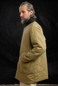 Image 6 of Nomad Quilting zip Coat - Khaki