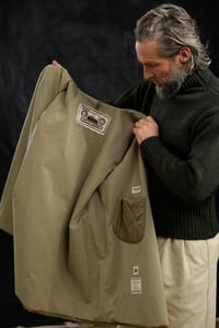 Image 9 of Nomad Quilting zip Coat - Khaki