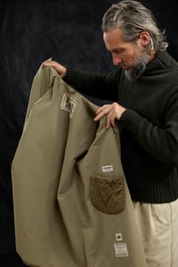 Image 12 of Nomad Quilting zip Coat - Khaki