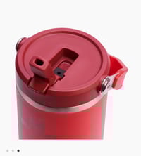Image 3 of STANLEY™️ THE ICEFLOW™ FLIP STRAW TUMBLER “Chili Red” | 30 OZ