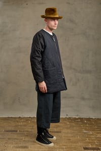 Image 17 of Nomad Quilting zip Coat - Navy