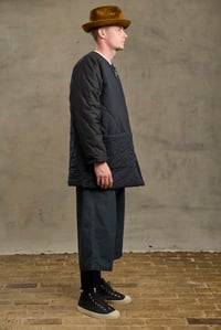 Image 20 of Nomad Quilting zip Coat - Navy