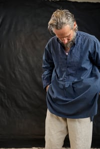 Image 13 of French Dress shirt I - Distressed Blue 