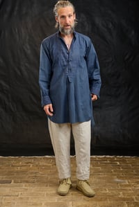 Image 3 of French Dress shirt I - Distressed Blue 