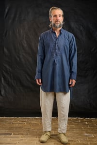 Image 18 of French Dress shirt I - Distressed Blue 