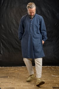 Image 1 of French Dress shirt II - Indigo Blue 