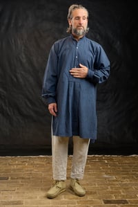 Image 7 of French Dress shirt II - Indigo Blue 