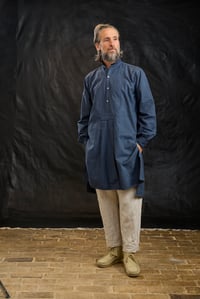 Image 11 of French Dress shirt II - Indigo Blue 