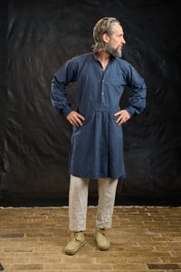 Image 3 of French Dress shirt II - Indigo Blue 