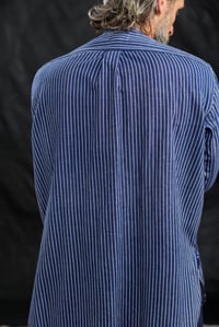 Image 14 of French Stripe Worker shirt I - Blue stripe * one off piece