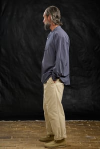 Image 3 of French Stripe Worker shirt II - Blue stripe £175.00