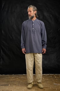 Image 2 of French Stripe Worker shirt II - Blue stripe £175.00
