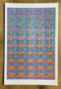 Bloom (Risograph Animation Print)
