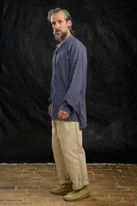 Image 6 of French Stripe Worker shirt III - Blue stripe 