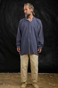 Image 3 of French Stripe Worker shirt III - Blue stripe 