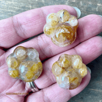 Image 10 of Crystal Carved Gemstone Paw, Mini Crystal Paw, Crystal Footprints, Crystal Carvings