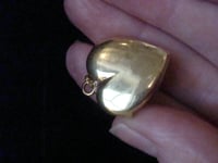 Image 4 of EDWARDIAN 15CT- 18CT HIGH CARAT OLD CUT DIAMOND HEART LOCKET 