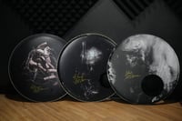 Signed Album Art Bass Drum Heads