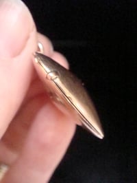Image 3 of EDWARDIAN 9CT OLD CUT DIAMOND PUFF HEART LOCKET