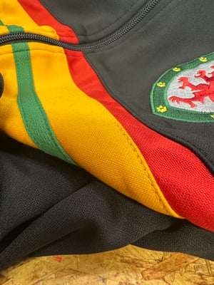 Image of SO58 X CYMRU Vintage Track Top in Black (Pre-Order) 