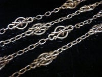 Image 4 of EDWARDIAN FRENCH 18CT FANCY LINK 26 INCH LONG 19G CHAIN