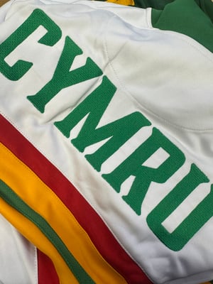 Image of SO58 X Cymru Vintage Track Top White 