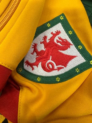 Image of SO58 X Cymru Vintage Track Top Gold 