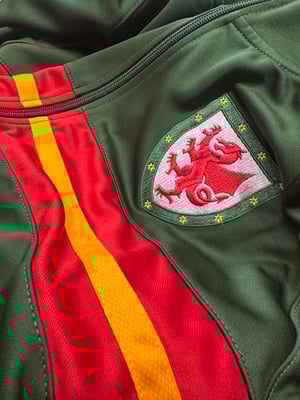 Image of SO58 x CYMRU Vintage Track Top in Green (Pre-Order) 