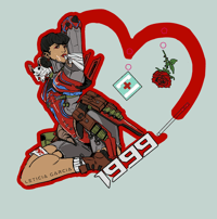 Image 1 of Lettie Garcia carabiner charm