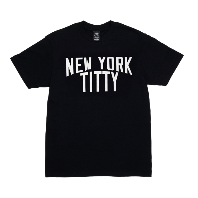 GLOW IN THE DARK NEW YORK TITTY T-SHIRT