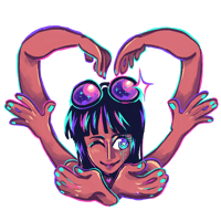 Image 2 of Rainbow Mini Zine Charm and NEW Sticker!