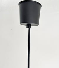 Image 9 of LÁMPARA DE TECHO DE VIDRIO NARANJA, AÑOS 70