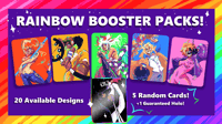 Image 1 of Rainbow Mini Zine Trading Card Packs