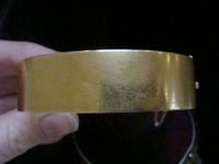 Image 7 of VICTORIAN 18CT PEARL CUFF  BRACELET BANGLE BOXED IN ORIGINAL BOX 32.6g