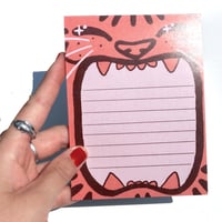 Image 2 of Memo Pad - Tiger Roar!