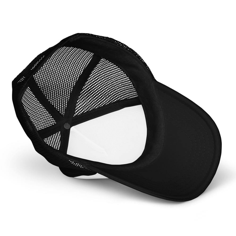 Image of Splatter Heart Foam Trucker Hat