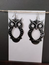 Image 2 of Owl Earrings