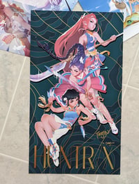 Huntrix Poster Foil Print