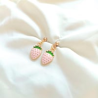 Image 3 of Strawberry earrings 