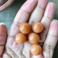 Image 3 of Mini Crystal Sphere Set, 7 Pastel Healing Crystals for Calm, Creativity & Positive Vibes 