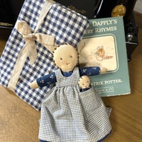 Image 1 of Dolly, fabric and book ~ Antiques and Bits
