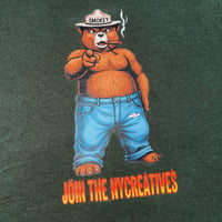 Image 2 of "Uncle Smokey" Unisex T- Shirt (Forrest Green)