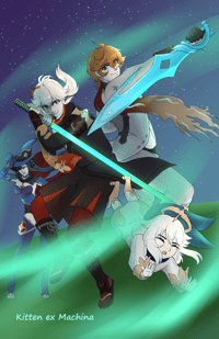 Anemo Sparring Print