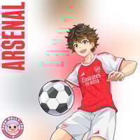Image 1 of ashito aoi of ao ashi w/ arsenal/ chelsea/ real madrid